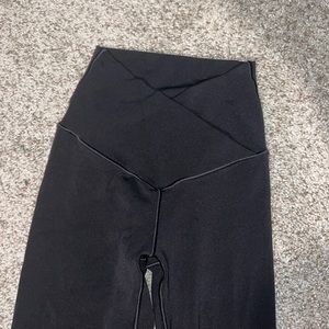AERIE CROSSOVER FLARE LEGGINGS XXS